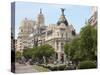 Metropolis Building, Madrid, Spain, Europe-Godong-Stretched Canvas