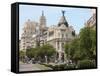 Metropolis Building, Madrid, Spain, Europe-Godong-Framed Stretched Canvas