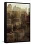 Metropolis City 1-Ken Roko-Framed Stretched Canvas