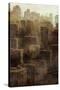 Metropolis City 1-Ken Roko-Stretched Canvas