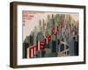 Metropolis, French Movie Poster, 1926-null-Framed Art Print