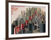 Metropolis, French Movie Poster, 1926-null-Framed Art Print