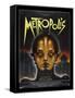 Metropolis, French Movie Poster, 1926-null-Framed Stretched Canvas