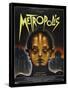 Metropolis, French Movie Poster, 1926-null-Framed Stretched Canvas