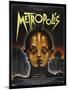 Metropolis, French Movie Poster, 1926-null-Mounted Art Print