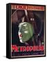 Metropolis, French Movie Poster, 1926-null-Framed Stretched Canvas