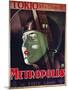 Metropolis, French Movie Poster, 1926-null-Mounted Art Print