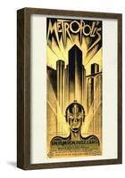 Metropolis, Fritz Lang-null-Framed Poster