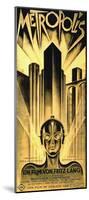 Metropolis, Fritz Lang-null-Mounted Poster