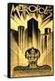 Metropolis, Fritz Lang-null-Framed Stretched Canvas