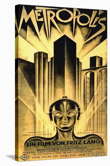 Metropolis, Fritz Lang-null-Stretched Canvas