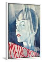 Metropolis, German Movie Poster, 1926-null-Framed Art Print