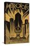 Metropolis, German Movie Poster, 1926-null-Stretched Canvas