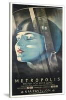 Metropolis, German Movie Poster, 1926-null-Stretched Canvas