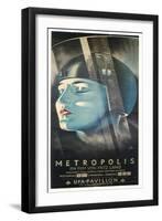 Metropolis, German Movie Poster, 1926-null-Framed Art Print