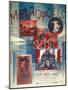 Metropolis, German Movie Poster, 1926-null-Mounted Art Print