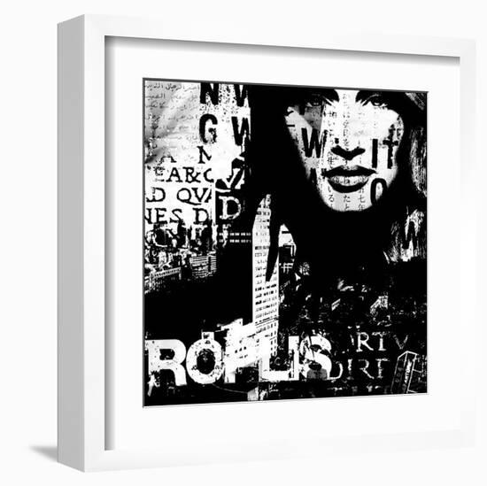 Metropolis I-Fline-Framed Art Print