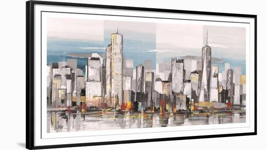 Metropolis II-Luigi Florio-Framed Art Print