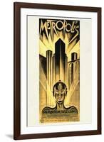 Metropolis Movie Fritz Lang-Fritz Lang-Framed Art Print