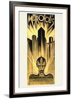 Metropolis Movie Fritz Lang-Fritz Lang-Framed Art Print