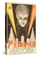 Metropolis, Swedish Movie Poster, 1926-null-Stretched Canvas