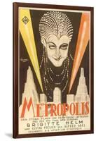 Metropolis, Swedish Movie Poster, 1926-null-Framed Art Print