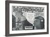 Metropolis, UK Movie Poster, 1926-null-Framed Art Print