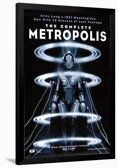 Metropolis-null-Framed Poster