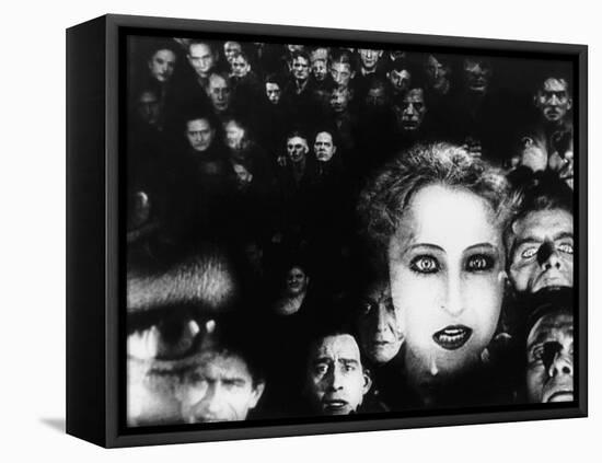 Metropolis-null-Framed Stretched Canvas