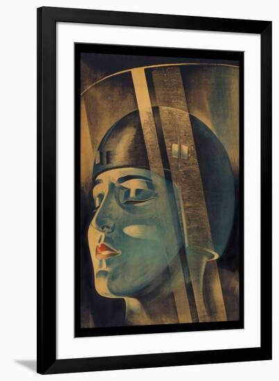 Metropolis-Werner Graul-Framed Art Print