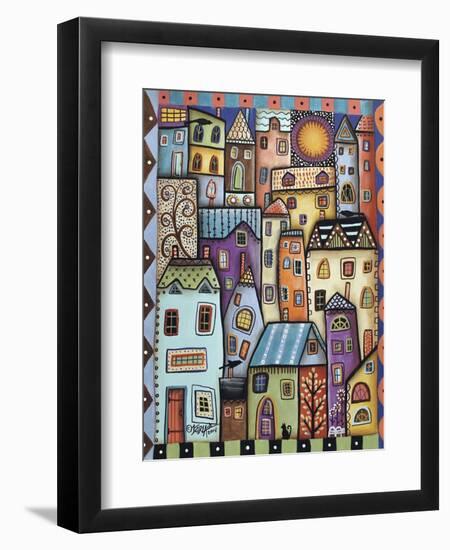 Metropolis-Karla Gerard-Framed Premium Giclee Print