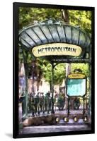 Metropolitain Abbesses Montmartre-Philippe Hugonnard-Framed Giclee Print