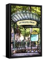 Metropolitain Abbesses Montmartre-Philippe Hugonnard-Framed Stretched Canvas