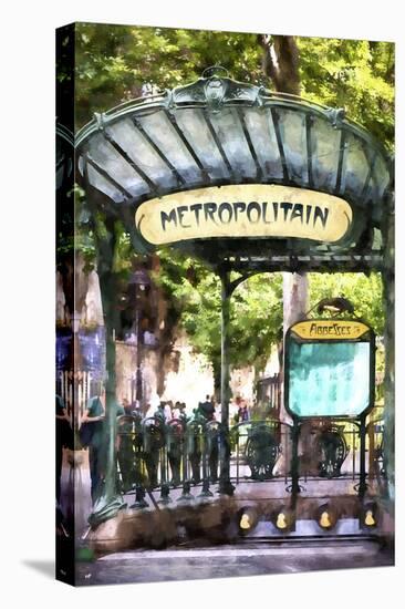 Metropolitain Abbesses Montmartre-Philippe Hugonnard-Stretched Canvas