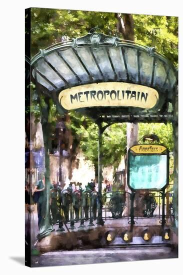 Metropolitain Abbesses Montmartre-Philippe Hugonnard-Stretched Canvas