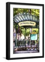 Metropolitain Abbesses Montmartre-Philippe Hugonnard-Framed Premium Giclee Print