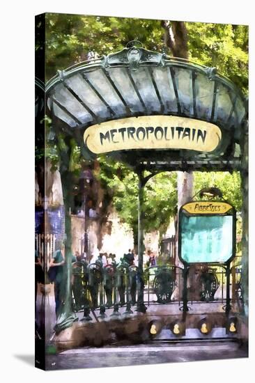 Metropolitain Abbesses Montmartre-Philippe Hugonnard-Stretched Canvas