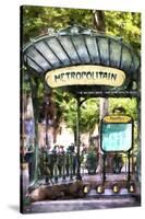 Metropolitain Abbesses Montmartre-Philippe Hugonnard-Stretched Canvas