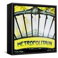 Metropolitain Entrance-Tosh-Framed Stretched Canvas