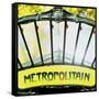 Metropolitain Entrance-Tosh-Framed Stretched Canvas