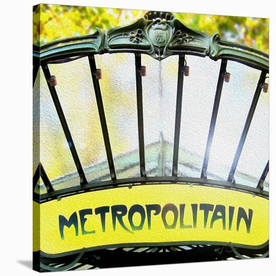 Metropolitain Entrance-Tosh-Stretched Canvas