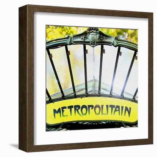 Metropolitain Entrance-Tosh-Framed Art Print