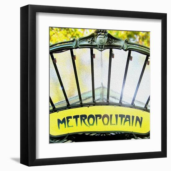 Metropolitain Entrance-Tosh-Framed Art Print