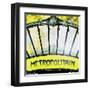 Metropolitain Entrance-Tosh-Framed Art Print