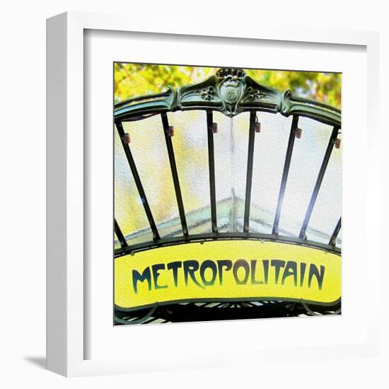 Metropolitain Entrance-Tosh-Framed Art Print