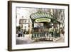 Metropolitain Montmartre-Philippe Hugonnard-Framed Giclee Print