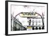 Metropolitain Palais Royal II-Philippe Hugonnard-Framed Giclee Print