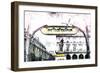 Metropolitain Palais Royal II-Philippe Hugonnard-Framed Giclee Print