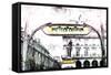 Metropolitain Palais Royal II-Philippe Hugonnard-Framed Stretched Canvas