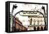 Metropolitain Palais Royal-Philippe Hugonnard-Framed Stretched Canvas